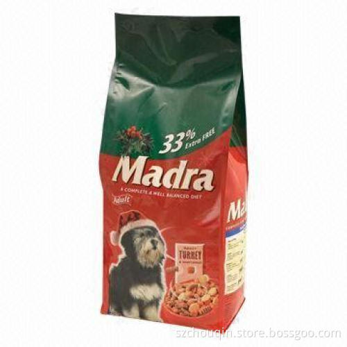 Tin Tie Wrap Style Pet Food Bags, Various Sizes and Shapes, Less MOQ and Fast Lead Time, Top Quality